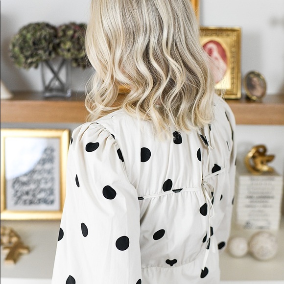 who what wear polka dot dress - Picture 2 of 3